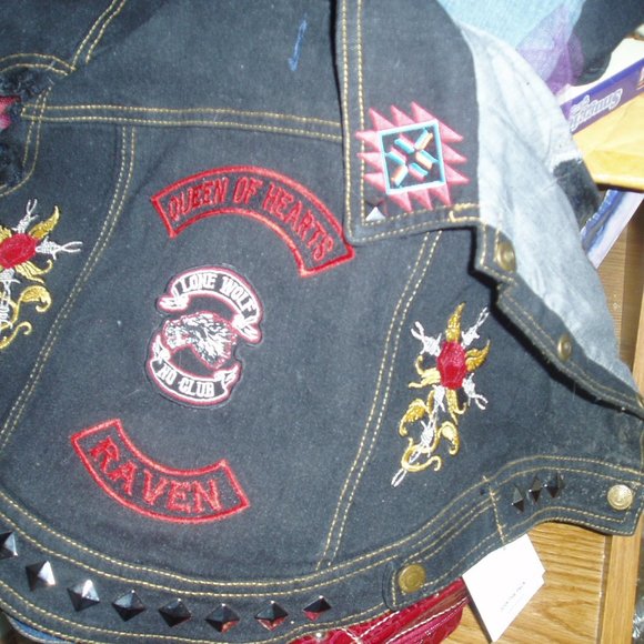 Pethaus Denim Dog Jacket "Lady Rider" and Bandana - Picture 2 of 7
